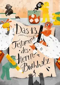 cover des krimidinner spiels Das 13. Testament des Herrn Buchholz