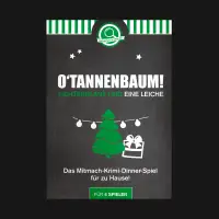 cover des krimidinner spiels O Tannenbaum! Lichterglanz und eine Leiche