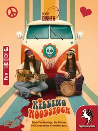 cover des krimidinner spiels Killing Woodstock