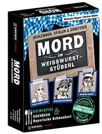 cover des krimidinner spiels Mord im Weißwurst-Stüberl