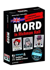 cover des krimidinner spiels Mord in Richman Hall