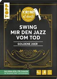 cover des krimidinner spiels Goldene 20er – Swing mir den Jazz vom Tod